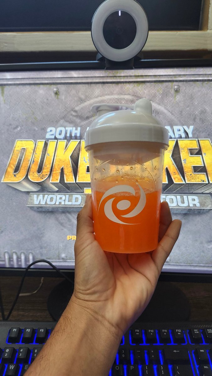It's time to play duke and drink gfuel! @GammaLabs