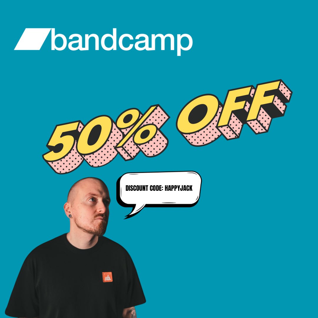 Offer ends midnight on Sunday 
Discount Code: HAPPYJACK

barneyosborn.bandcamp.com/music