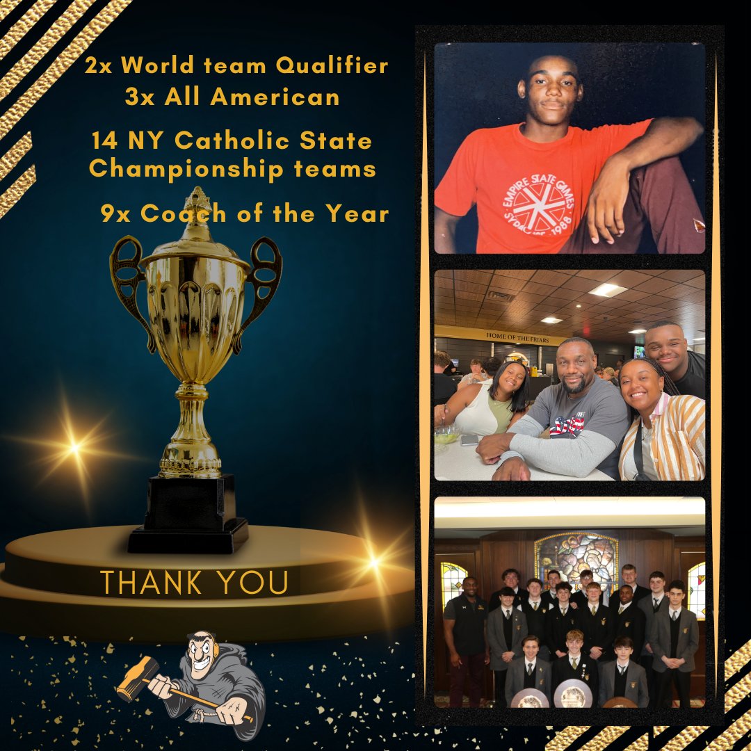 Congrats to one of Long Island's true GOATS of the sport. Please take a minute and read about Mr. Walters' success. nwhof.org/national-wrest… Thank you for your commitment to St. Anthony's and all the young men & women you have dedicated your time to in and out of the circle.