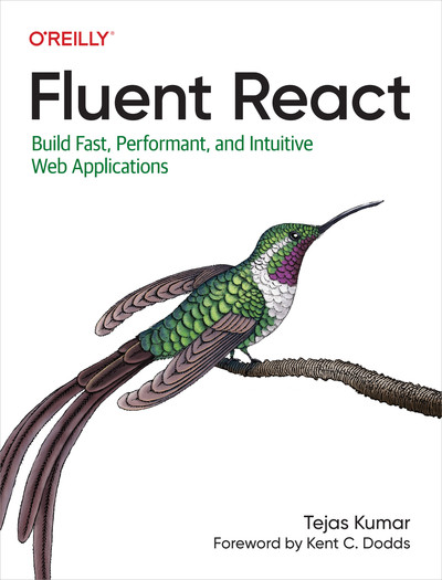 Trending in #ACMLearningCenter: 'Fluent React,' by @TejasKumar_, available to ACM Members w/the Skills Package. Deep dive into JSX syntax/advanced patterns, the virtual DOM, React reconciliation, advanced optimization techniques. Foreword by @kentcdodds. go.oreilly.com/acm/library/vi…