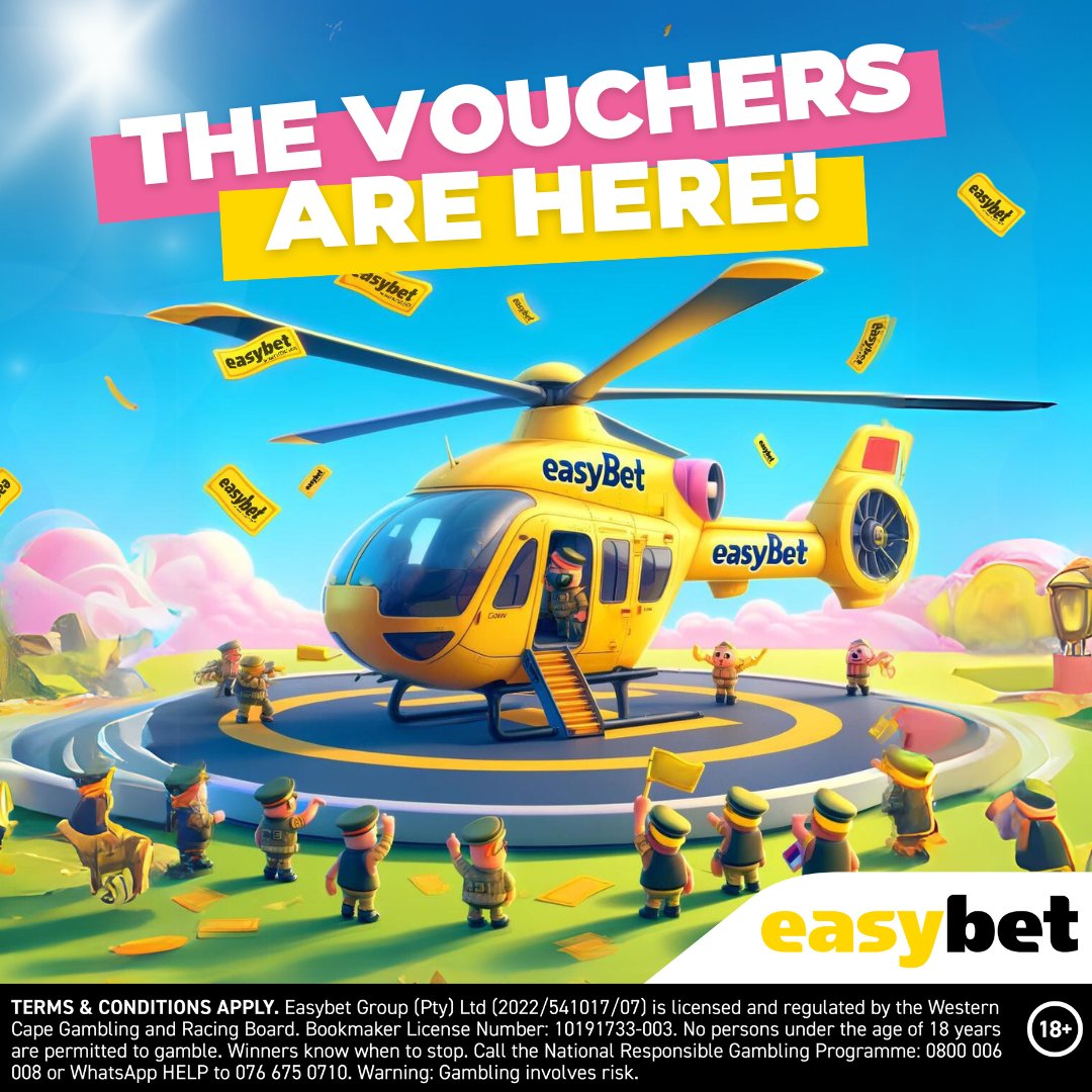 🎉 Grab your luck by the vouchers! 🍀 Our Easybet vouchers have landed, and the fun is about to take off! 🚀💸 flsp.co.za/A8lzSb8esy flsp.co.za/RCpvgpaAfX flsp.co.za/R3OldQdE1z flsp.co.za/BfukySYsjK flsp.co.za/oYkqFTwnzY flsp.co.za/azng~ke_R.…