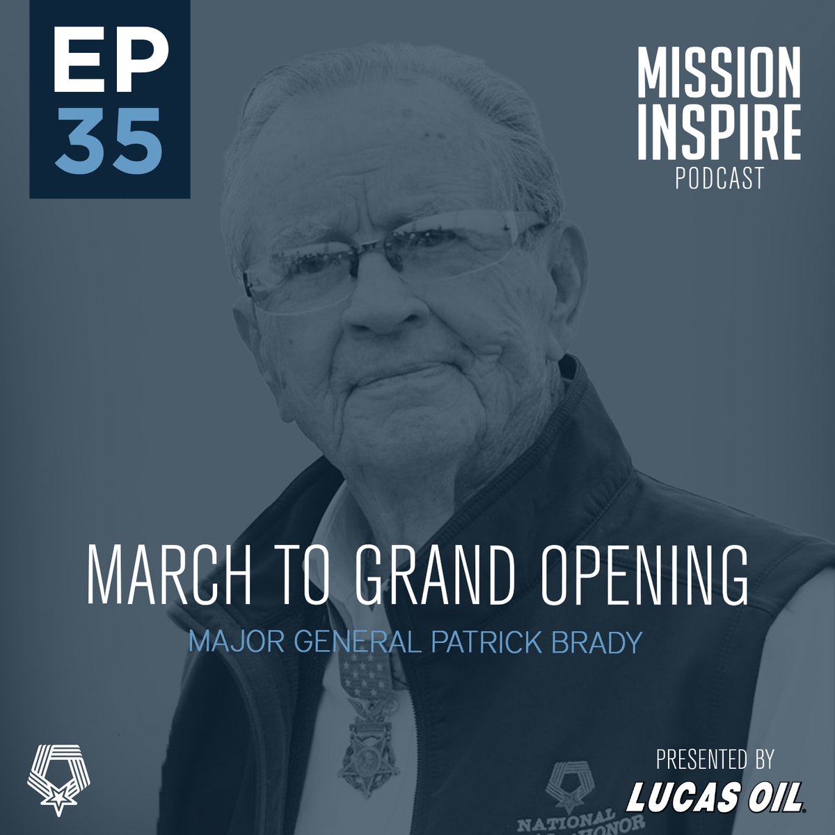 A Huey helicopter like the one flown by #MedalofHonor recipient Maj. Gen. Pat Brady will be featured in the National Medal of Honor Museum’s collection, opening in March 2025. Hear more from Gen. Brady on the #MissionInspire podcast pres. by @Lucas_Oil.

missioninspire.podbean.com/e/march-to-gra…