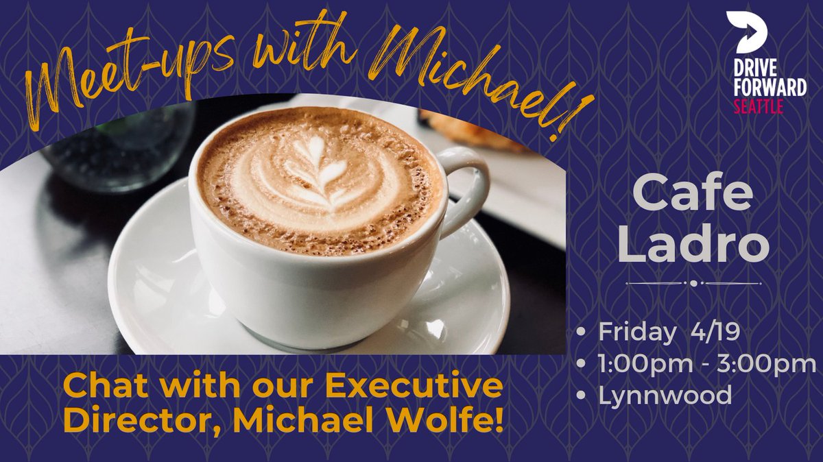 Grab a coffee on us and have a chat with Michael our Executive Director. Learn about upcoming events &amp; the latest gig news! RSVP below to join us!

secure.everyaction.com/ZM50jjok-UGIwq…

#gigworkers #deliverydrivers #uber #lyft #doordash #ubereats #cafeladro #lynnwood #coffeebreak