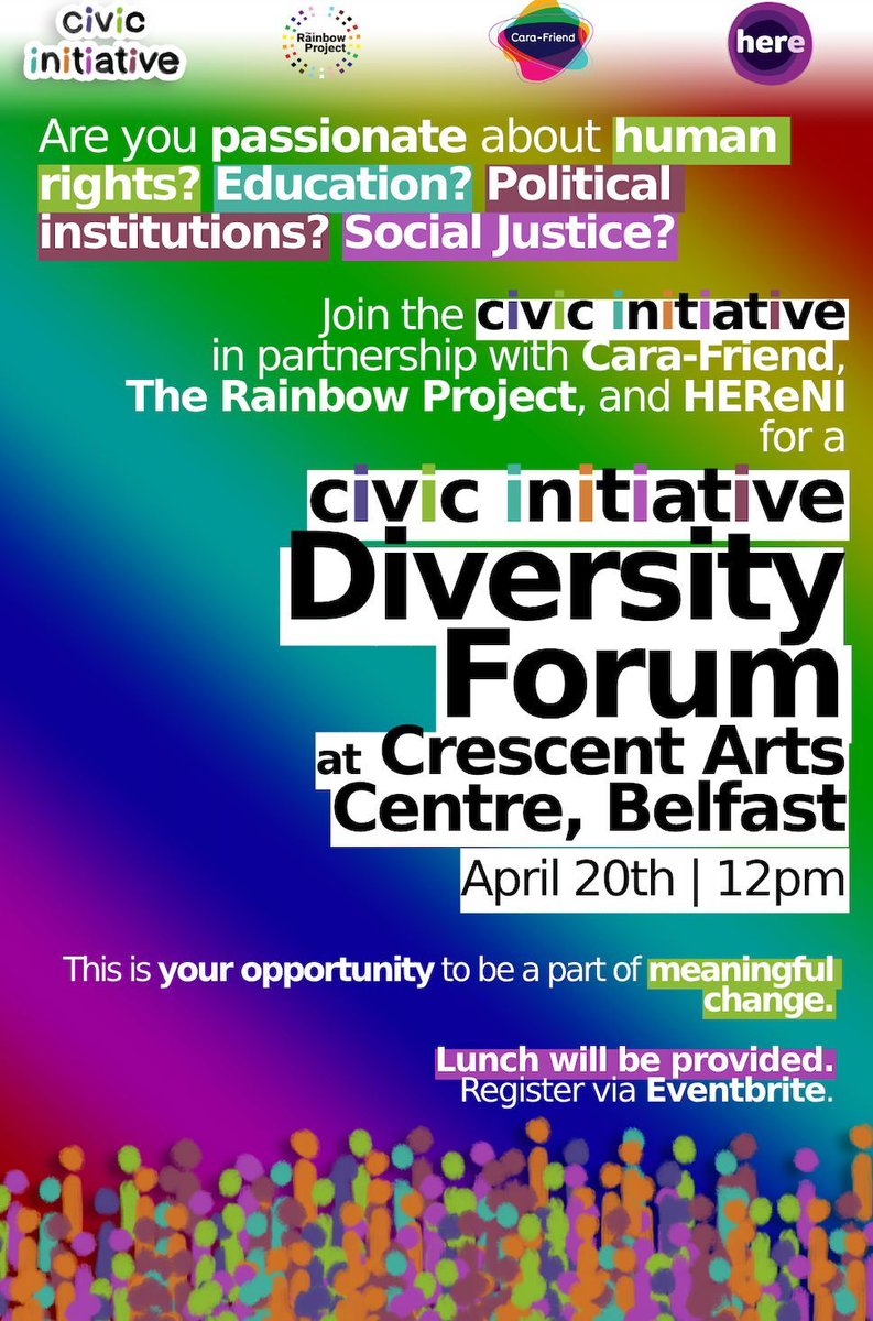 Come to our Civic Initiative Diversity Forum🗣️ The Civic Initiative is a new civic movement that creates space for people in their communities to have voice on key issues. Register to attend here: buff.ly/3vP5nej