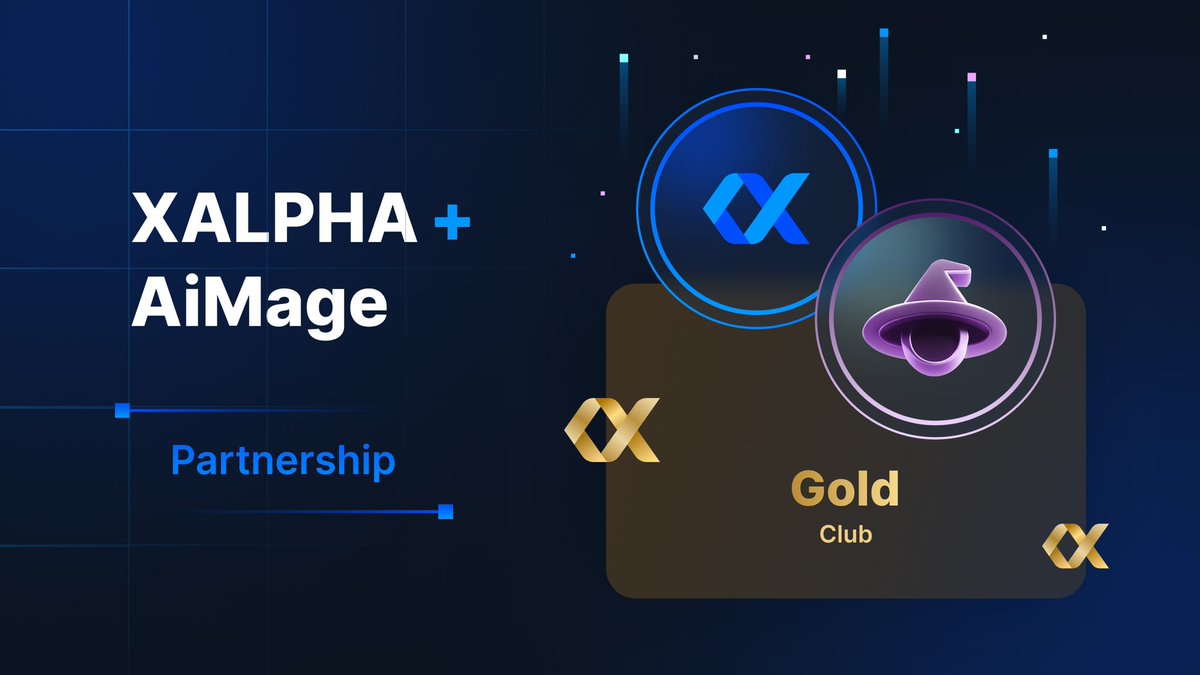 $XALPHA x @AiMageTools Gold Partnership! We’re proud to announce a Gold Club partnership with AiMage, pioneers in AI-powered graphics and content generation tools. About AiMage: AiMage Tools revolutionizes content creation with advanced AI image generation technology on the…