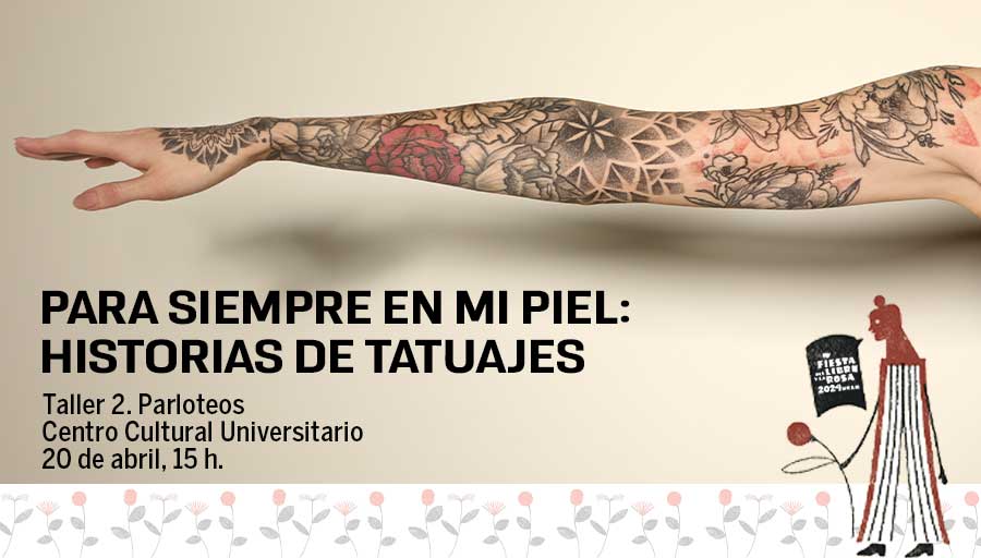 Más que diseños, los tatuajes dan cuenta de momentos y experiencias para toda la vida. Si tienes en mente tatuarte, no te pierdas 'Para siempre en mi piel: historias de tatuajes', una actividad de @universoUNAM dentro de la #FiestaLibroyRosa 📖 🌹> bit.ly/43YcZbg