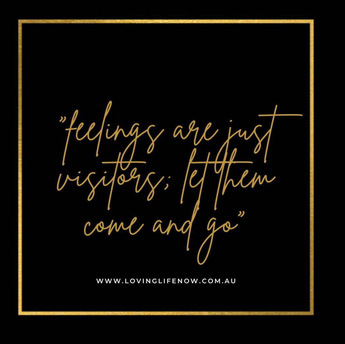 Feelings are just visitors, let them come and go - - #LivingLovingLife #OnlineIncomeOpportunity #WorkFromAnywhere #OnlineBusinessSolution #SimonAndLeeAnne #LifestyleLoveAndBeyond #LaptopLifestyle #PortableOnlineBusiness #SimonHaggard #LeeAnneHaggard #LovingLifeNow