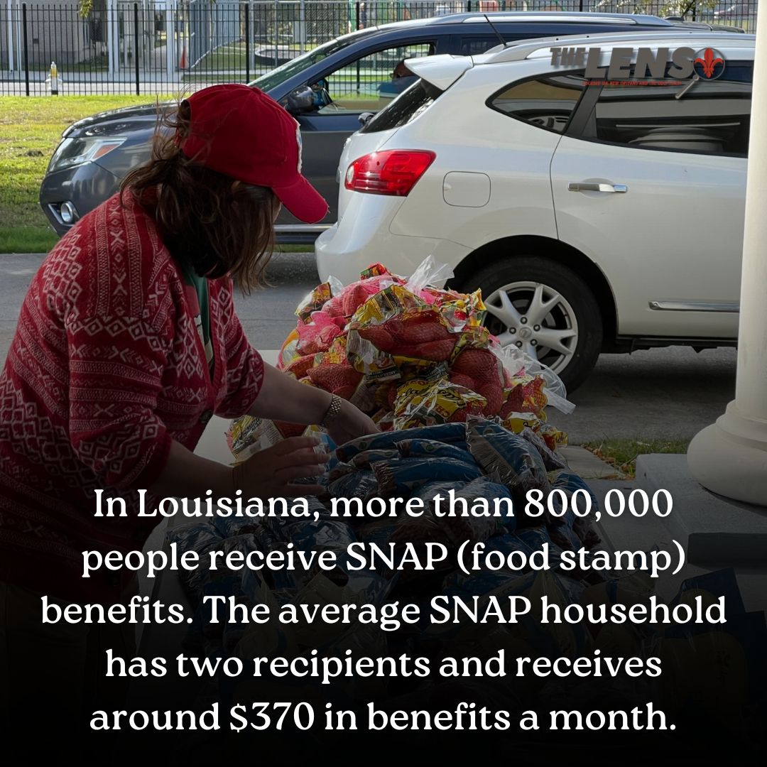 #TheLensNola🔍 In Louisiana, one of the nation’s most impoverished states, recipients could easily lose food stamps through the work-requirement red tape, advocates say. ✍: @NChrastil Click the 🔗 below for the full story! buff.ly/3VVwhM8