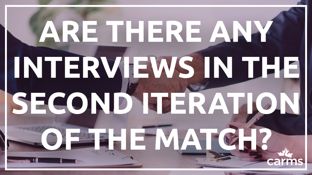 Are there interviews in the second iteration of the R-1 #CaRMSMatch? Click here to find out bit.ly/31BJ21h.