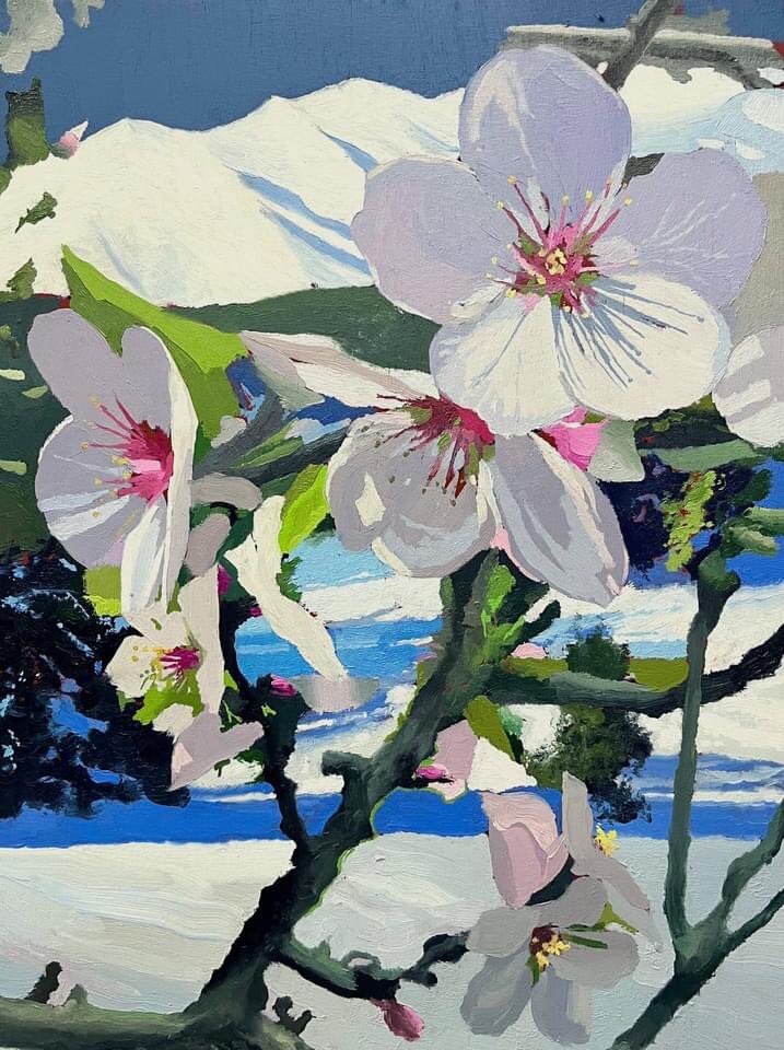 Antonio Barahona Il fiore e la neve “The Flower and the Snow” (2024).