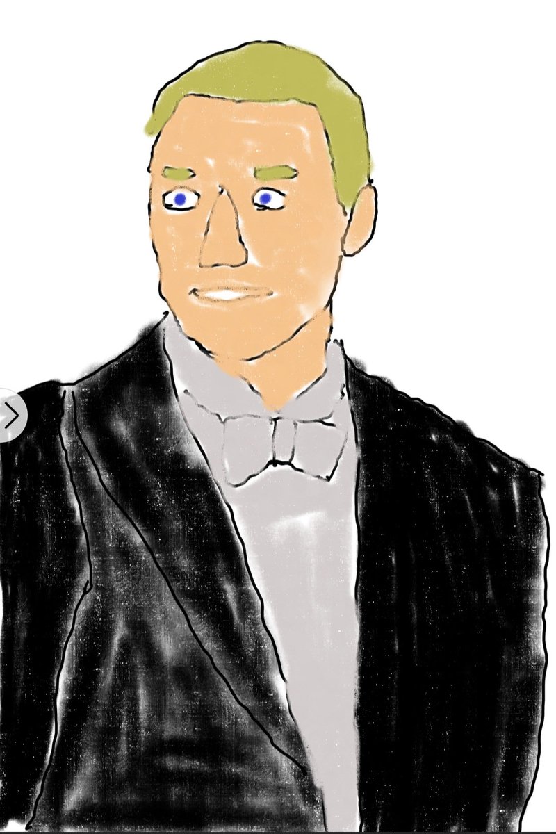 Silversponytail's tweet photo. I drew Brandon Miller, another character played by Thomas Ian Griffith. Timecop 2 is another amazing movie that I highly recommend watching. I can't believe how good of an actor Thomas is. He sure knows how to play a great villain. 
#autistic #TIGFAN #BrandonMiller #Timecop2 https://t.co/amY819N88z