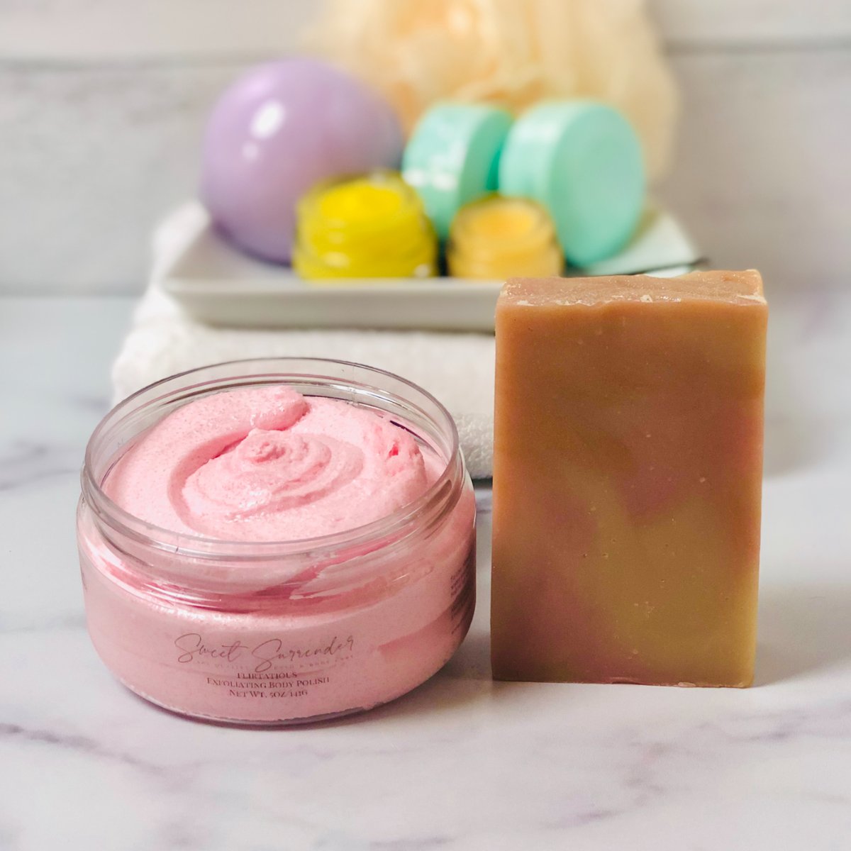 Pamper your dry sensitive skin with Sweet Surrender's artisanal soap, body butter, and bath bombs. Indulge in self-care that's as beautiful as you are!
#SelfCare #DrySkin #LuxurySkincare

sweet-surrender.biz/pages/why-swee…