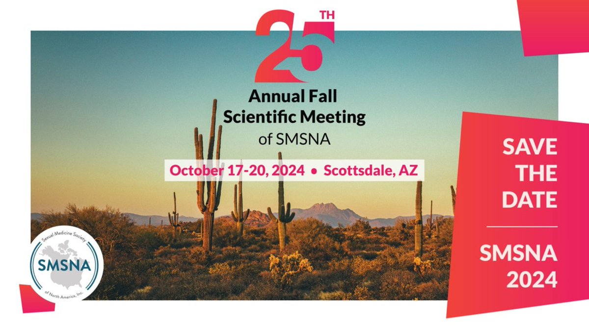 Abstract submissions are now open for the 25th Annual Fall Scientific Meeting! Join us October 17-20 in Scottsdale, AZ and present your research. Learn more: smsna.org/annual2024/abs…