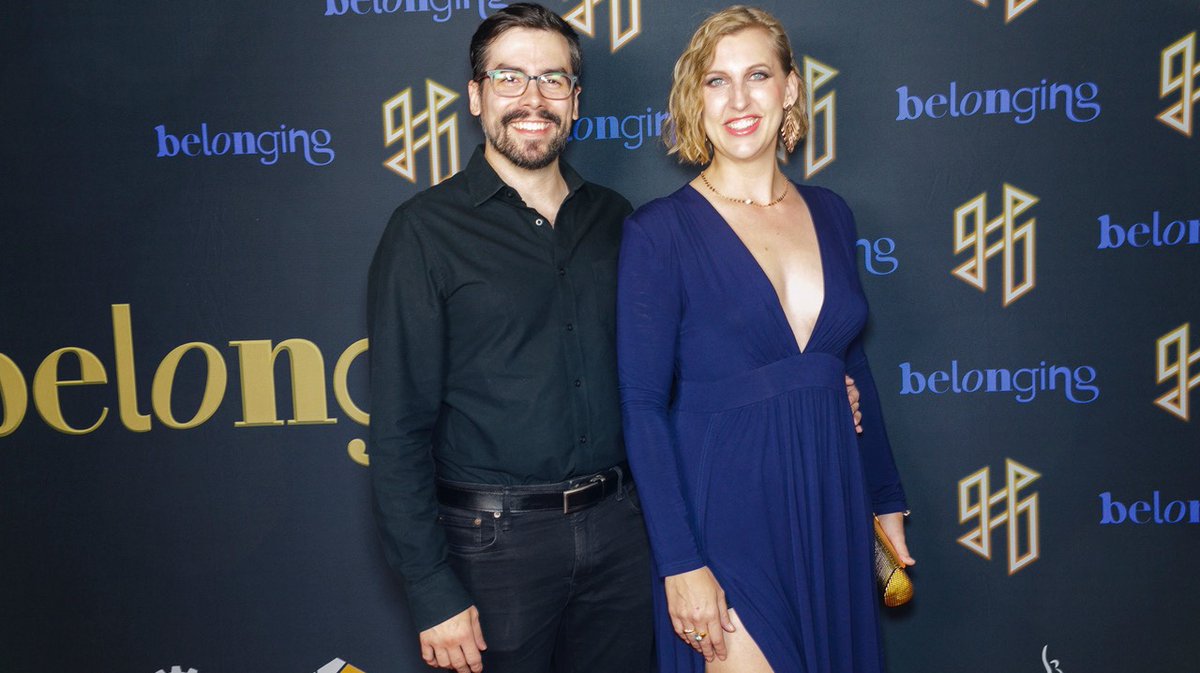 ericgouldbear's tweet image. Becky Miller (Producer) with Fred Junquiera (Director of Episode 109 “Fire”) at the Apple TV premiere of #BelongingTheSeries

📸: Matt Stasi