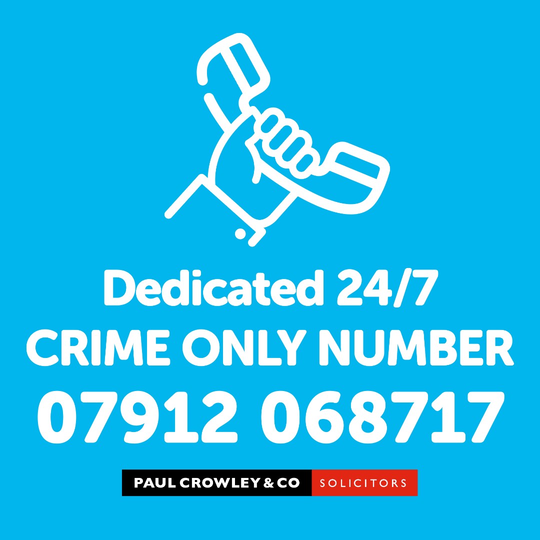 🚨 In trouble with the Police? Paul Crowley & Co, we're on your side.
#paulcrowleysolicitors #paulcrowleyandco #paulcrowleyandcosolicitors #arrested #policearrest #crime #drinkdriving #drugdriving #possessionofdrugs #criminaloffence #criminalcharges #possessionwithintenttosupply