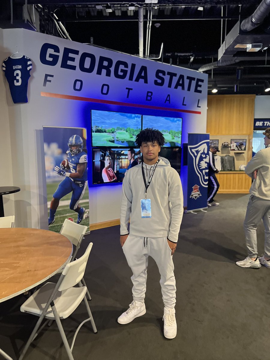 Appreciate the invite to the Spring game! @DellMcGee #GSU