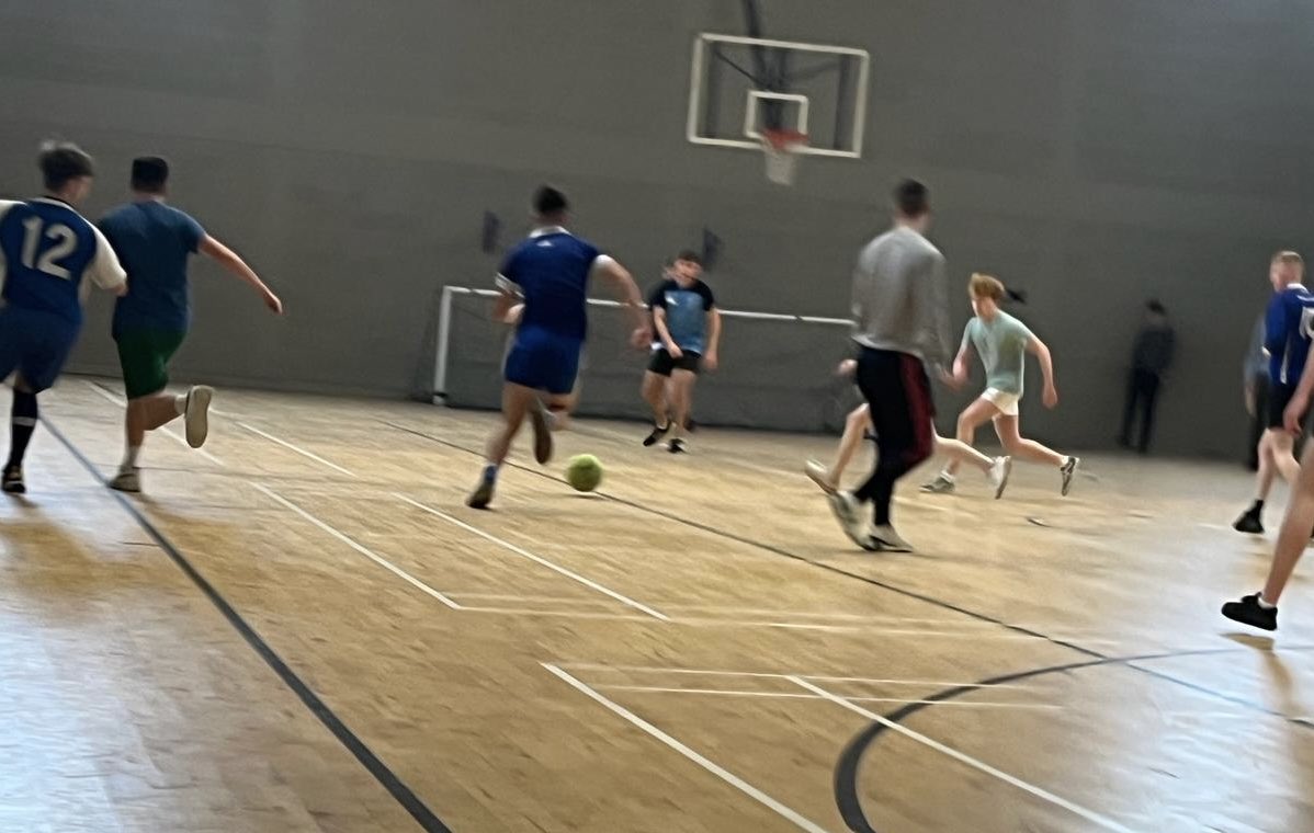 Some final images from this week’s 6th Yr Lunchtime Soccer League. Plenty of fun and endeavour!