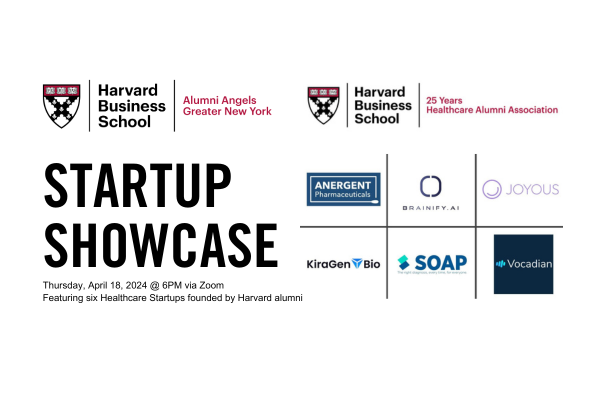 🔬 Healthcare Startup Showcase Next Week🤝 🎓 HBSAANY partners with leading Universities, Alumni Associations, Affinity Groups and Accelerators on joint Startup Showcase events highlighting entrepreneurs & their companies. hbsangelsny.com/startup-showca…