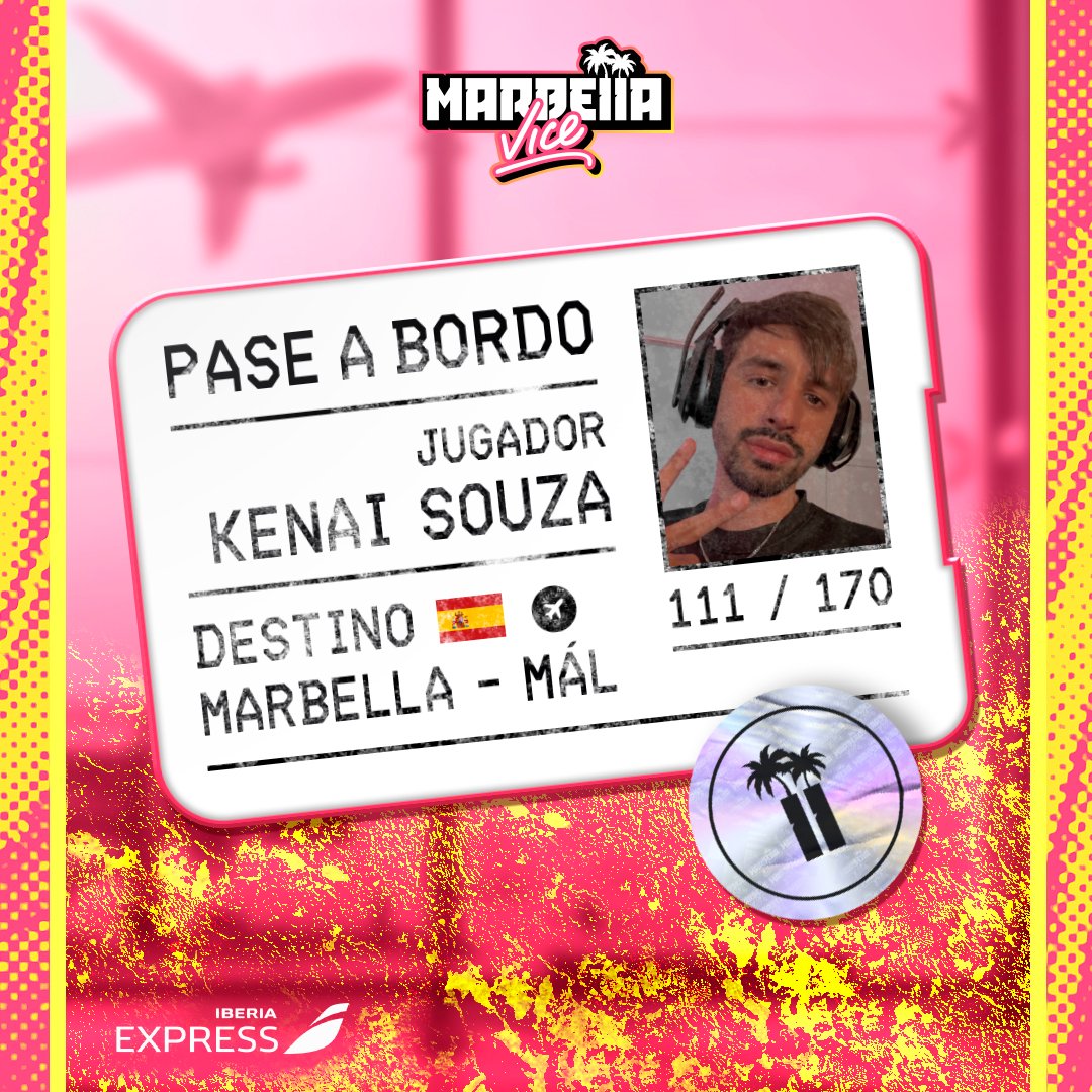 Quién no recuerda a este tipo de Marbella Vice? Se vieeeeeene!!🔫 Bienvenido, Cozzito😈 @KenaiSouza (111/170) #MarbellaVice🌴