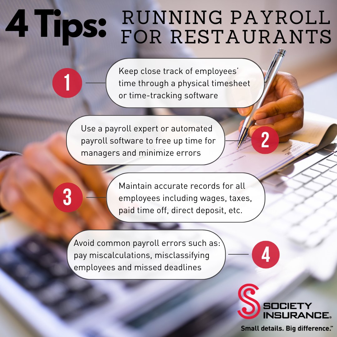 Running payroll is one of the most important and time-consuming administrative tasks for any business. Here are 4 tips to help keep your payroll operations efficient.