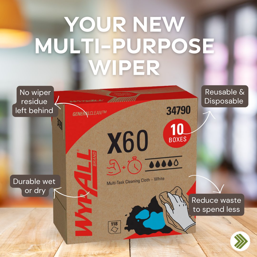 Do you need a mulit-purpose wiper?  At Gt French, we've got your covered with  Wypall from KC.   #IndustrialCleaning #WorkplaceSupplies #CleaningSolutions #FacilityManagement #Wypall #MultiPurpose #GtFrench #CleaningTools #IndustrialSupplies #MaintenanceSolutions