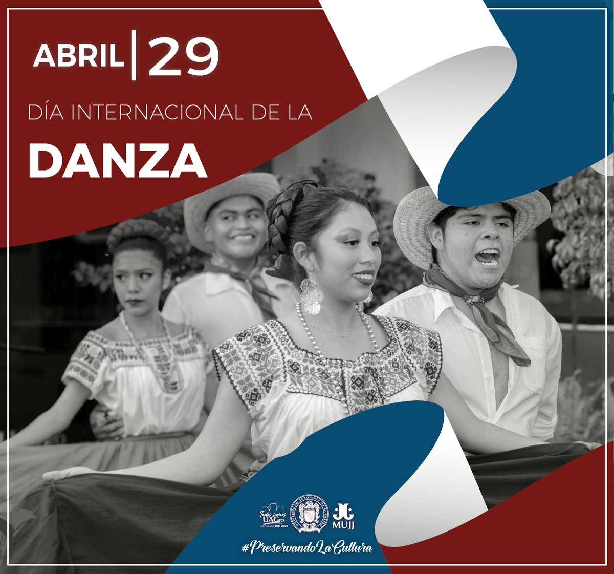 💃🦅 #DíaInternacionalDeLaDanza 

#TodosSomosUAGro #PreservandoLaCultura