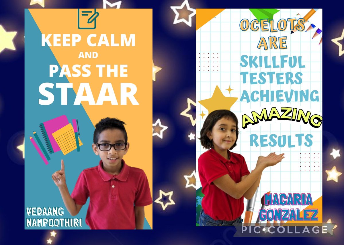 🎬❤️Our OES Broadcasting Club wants to wish all our Ocelots the best of luck on the STAAR Test!❤️🎬