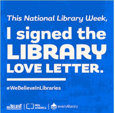 It’s #NationalLibraryWeek Show your appreciation by sending your local branch a love letter. They do so much more than shelve books 📚! They deserve it🙌🏼 #wtpBLUE #wtpGOTV24