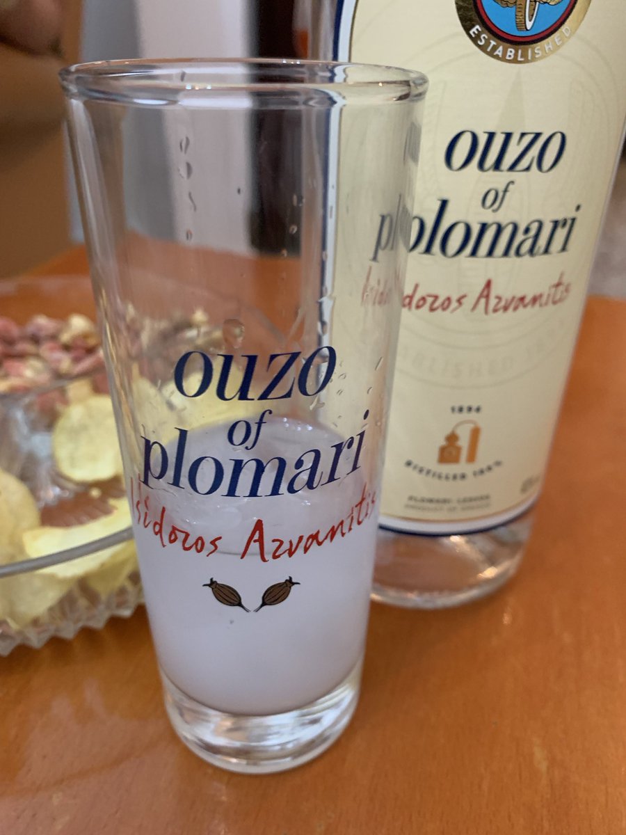 Relaxing at our Cypriot home it’s been a long day #ouzo #Plomari