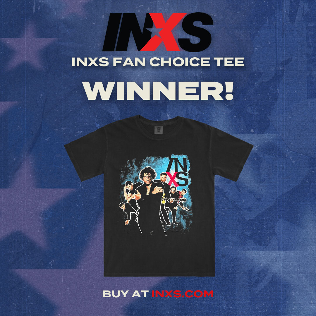 🎉 The verdict is in! Your votes have been spoken, and the winner of the INXS Fan-Favorite Shirt Showdown is here. With a design straight from our archives to your wardrobe, you can grab the vintage-inspired gem here: inxs.lnk.to/showdown 🏆