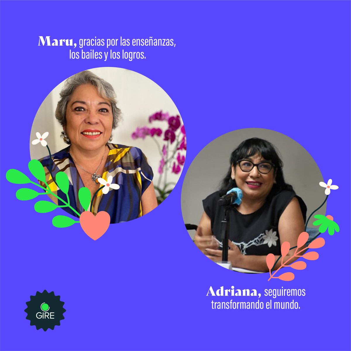 .@equidadmx se transforma y tiene nueva directora. Agradecemos a María Eugenia Romero por el trabajo compartido 💚 💚 💚 y le mandamos nuestros mejores deseos a @adriana_patlan.