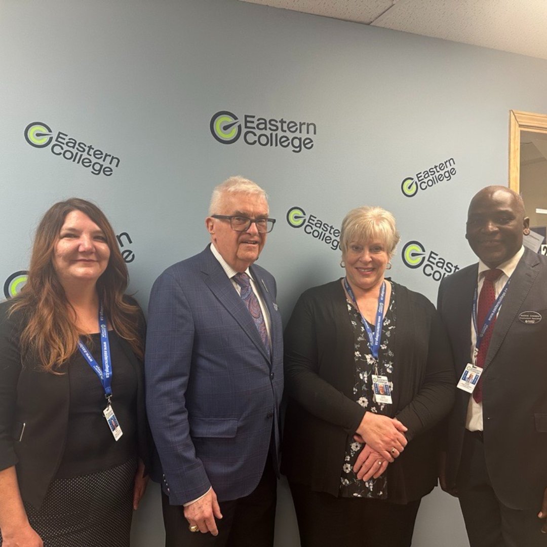 It was a pleasure welcoming the Hon. Greg Turner, Minister of Post-Secondary Education, Training, and Labour, to our Fredericton campus where he toured the campus and spoke with students!


#Fredericton #FrederictonNB #careertraining #jobtraining #EasternCollege