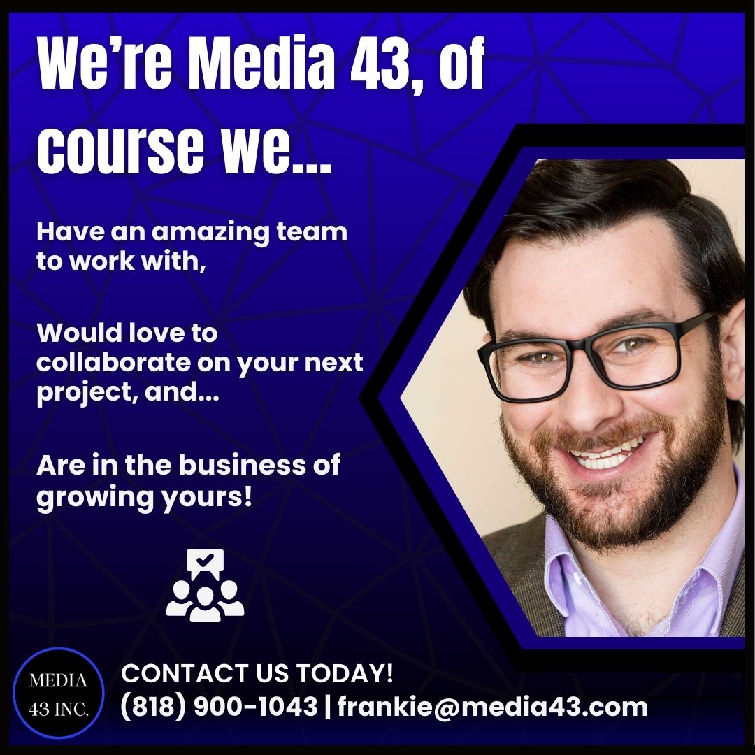 We're Media 43, dedicated to growing your business. From projects to social media and brand visibility, we're here to make your innovations flourish.

media43.com

#socialmedia #socialmediamanager #socialmediamemes #relatable #digitalmarketing #Media43Inc