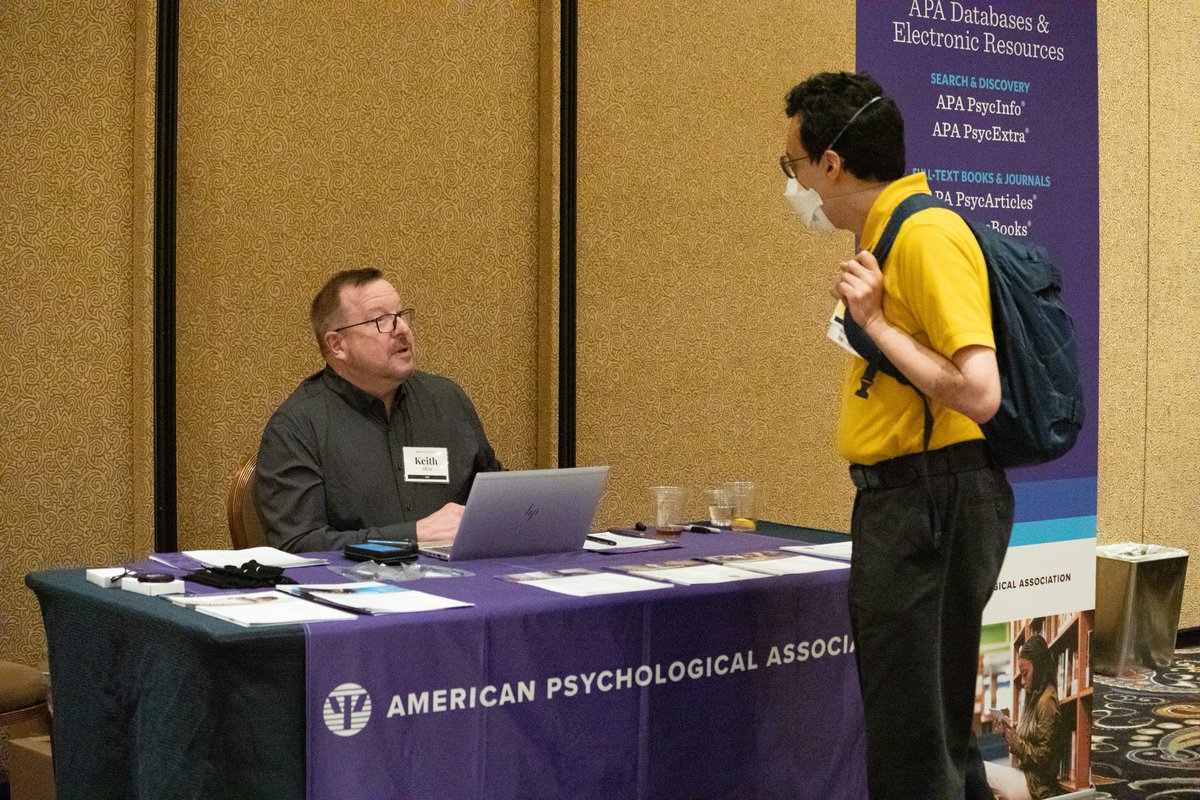 Thanks to @APA for being a 2024 EBSCO User Group sponsor! Were you able to visit the APA booth? #EBSCOUsers2024