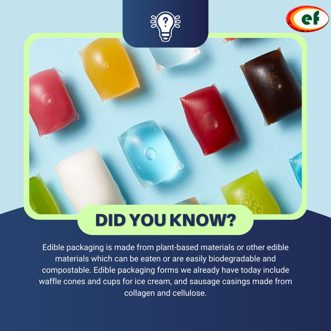 From milk protein wraps to mycelium boxes, this is a tasty way to reduce waste! But will flavor and durability challenges slow us down? Let's unwrap the potential for a cleaner planet.

environbuzz.com/is-edible-pack…

#EdiblePackaging #SustainableSolutions #EcoFriendly