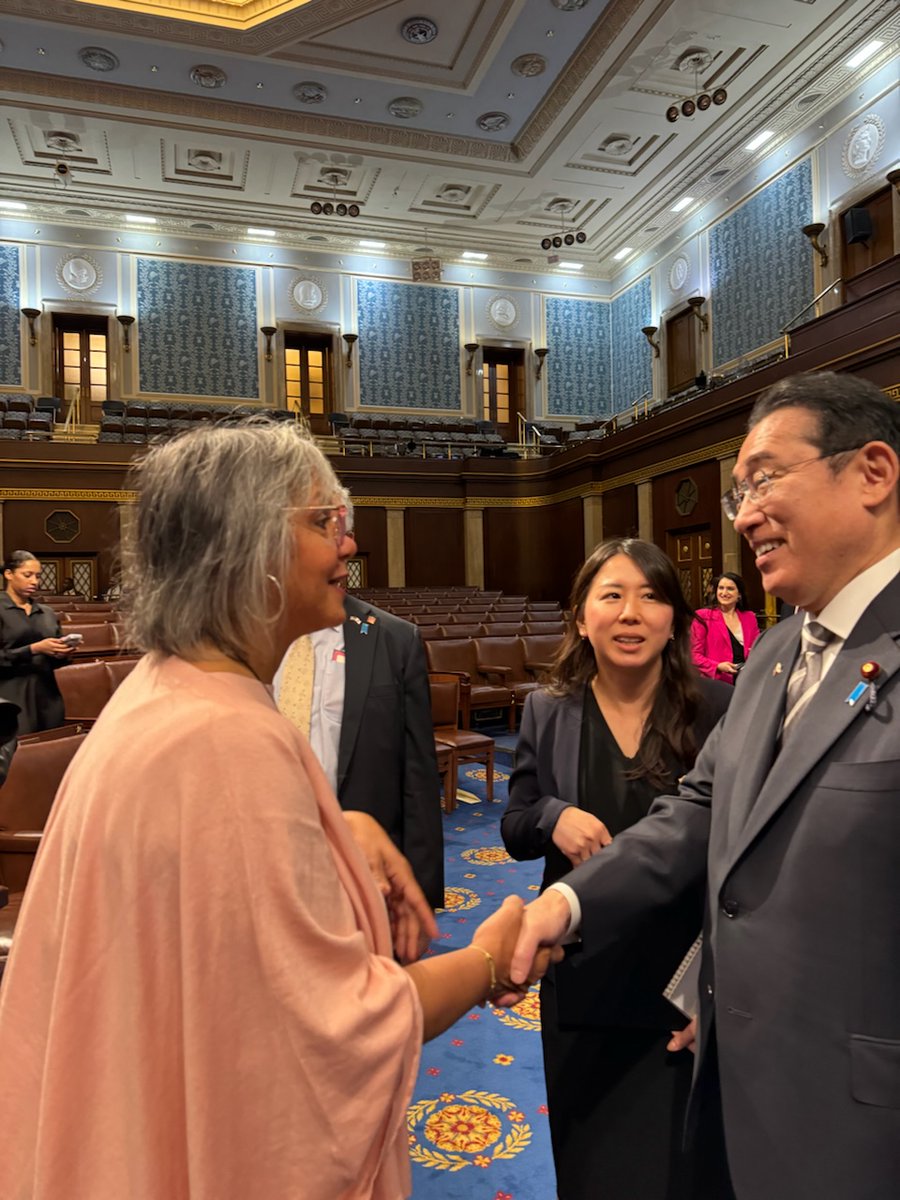 I was honored to speak with Japan’s Prime Minister, Fumio Kishida after his address to Congress. The alliance between the U.S. and Japan remains invaluable for global commerce and security.