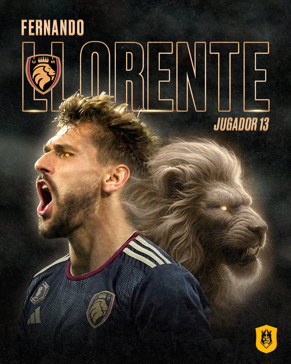 🦁 Ruge el león. 👑 Fernando Llorente es el nuevo Jugador 13 de @UltMostoles.