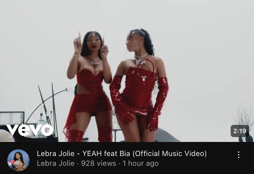 why is bia worried about Cardi B when her new music video can’t even surpass 1,000 views in a hour.. 💀