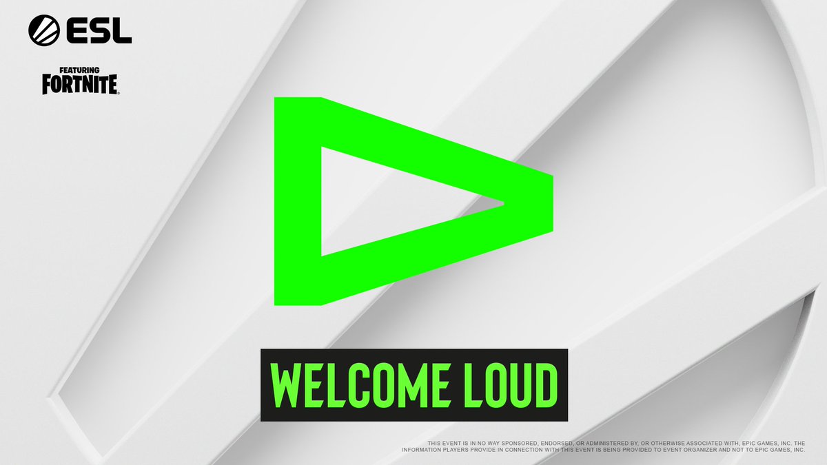 It's time to get LOUD 🗣️ Our final team to field is none other than this powerhouse, welcome @LOUDgg 👏