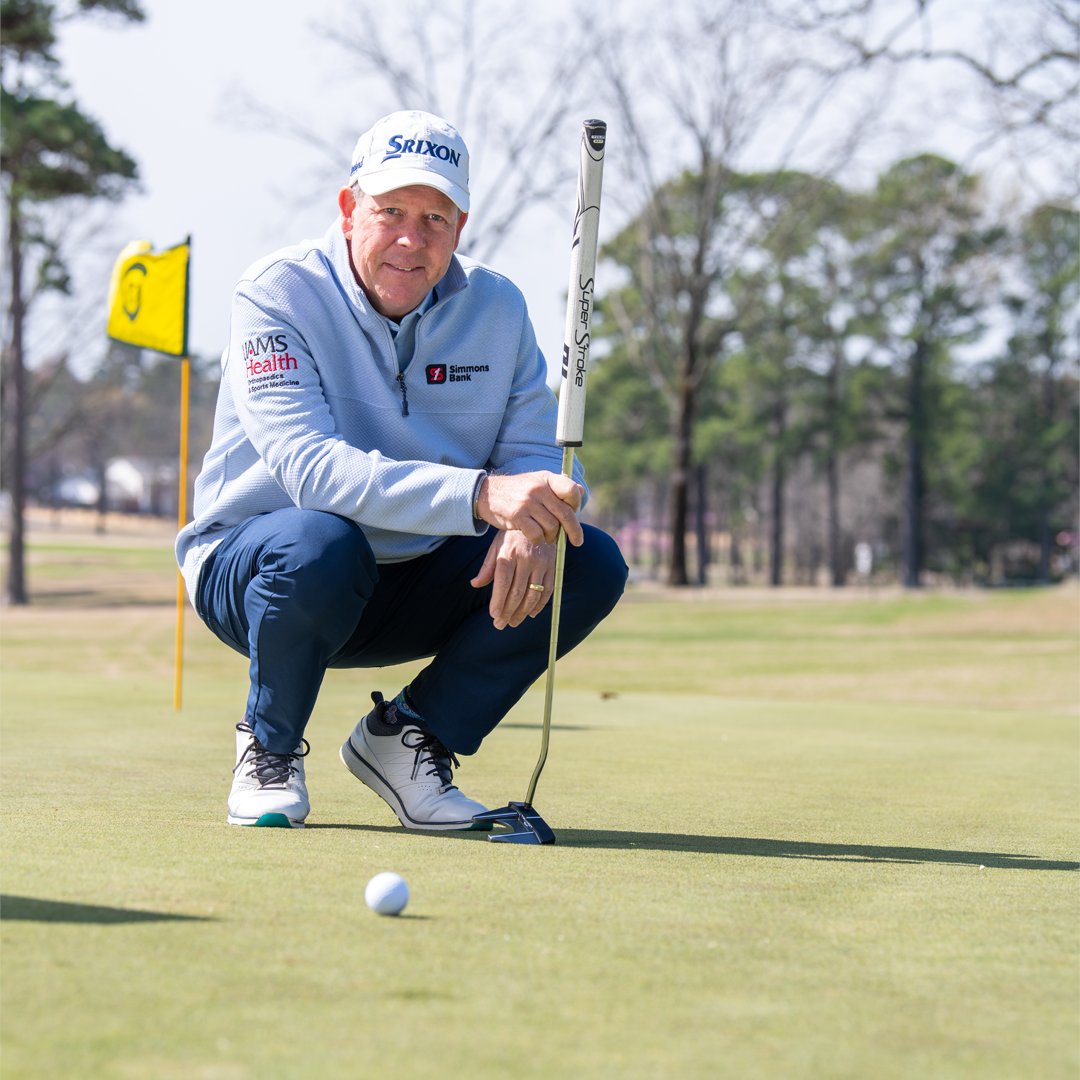 'I look at UAMS as a family where everyone works as one. They looked at me as a person & an athlete & gave me the best care possible. Without them, I don’t know if I’d still be playing golf today.' – Glen Day, Little Rock FULL STORY ON FB!