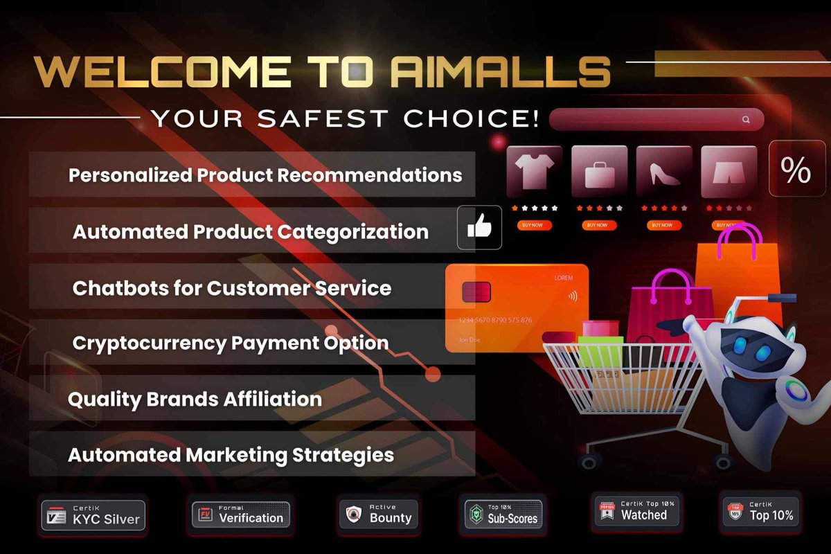 Welcome to AiMalls - Your Safest Choice!💎 Trust, security, and consumer protection are at the heart of AiMalls, With continuous investments in AI advancements, we guarantee a safe and seamless online shopping experience for all. Here’s why AiMalls standout! We offer👇🏼 🛍️…