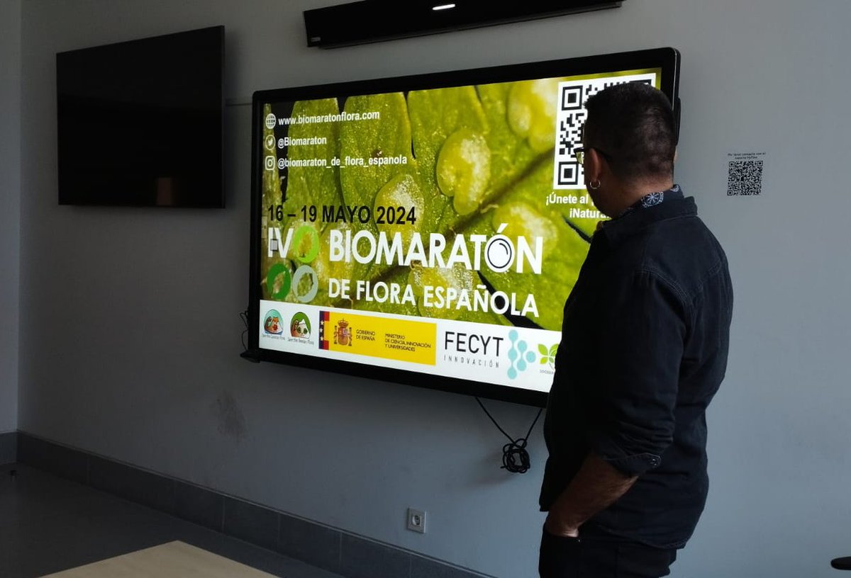 Seguimos con las actividades de #biomaraton2024. Nuestro compañero @Mario_Mairal sigue con la gira de presentación del proyecto del IV Biomaratón, hoy en la @UEuropea ¿Quieres saber más? ¡¡No dudes en preguntarnos!!