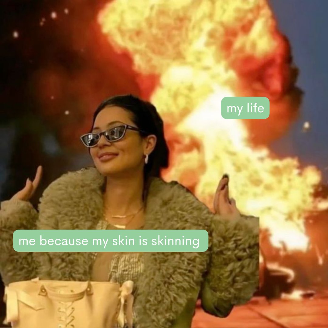 plantifique's tweet photo. Nothing else matters when my skin is skinning💅🏻✨

#skincarememes #memes #skincare #plantifique #kbeauty https://t.co/FqGwvxmvUF