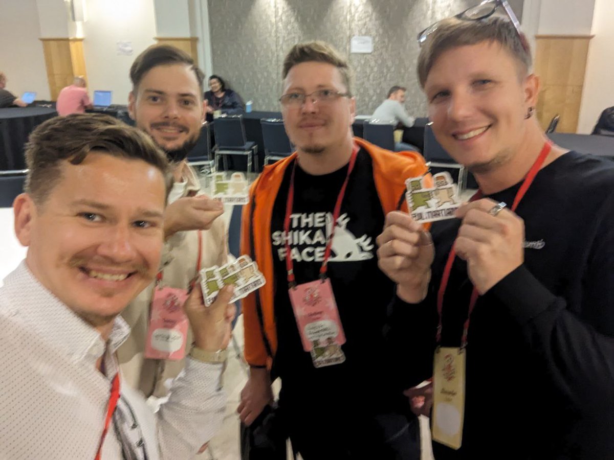 friendlyantz (@friendlyantz) on Twitter photo An absolute pleasure to catch up in person with big guns at RubyConf AU 2024: <a href="/evilmartians/">Evil Martians</a> <a href="/Envek/">Andrey Nᴏᴠɪᴋᴏᴠ - @envek.bsky.social</a> <a href="/sadovnikovx/">Dmitry Sadovnikov</a> and Alex T An absolute pleasure to catch up in person with big guns at RubyConf AU 2024: <a href="/evilmartians/">Evil Martians</a> <a href="/Envek/">Andrey Nᴏᴠɪᴋᴏᴠ - @envek.bsky.social</a> <a href="/sadovnikovx/">Dmitry Sadovnikov</a> and Alex T