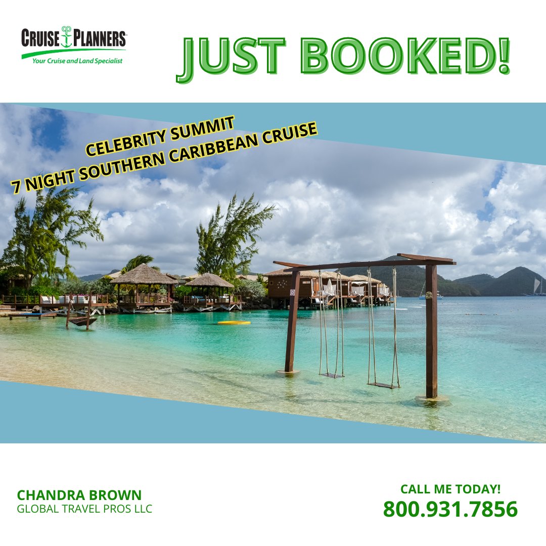 CPGTP's tweet image. 🚢 Setting sail to the Southern Caribbean's hidden treasures! 🌺 Ready for sun-kissed beaches, vibrant cultures, and turquoise dreams. #SouthernCaribbeanCruise #IslandHopping