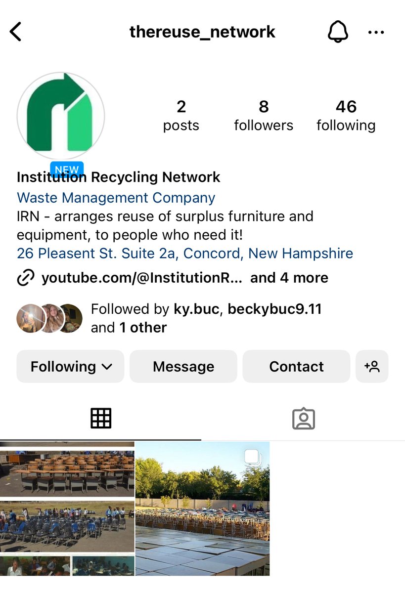 IRNreuse's tweet photo. Exciting News! We are officially on Instagram! Follow us @ thereuse_network to keep up with what's new here at IRN!
https://t.co/mFogY9H42B https://t.co/TT4PPEZTs4