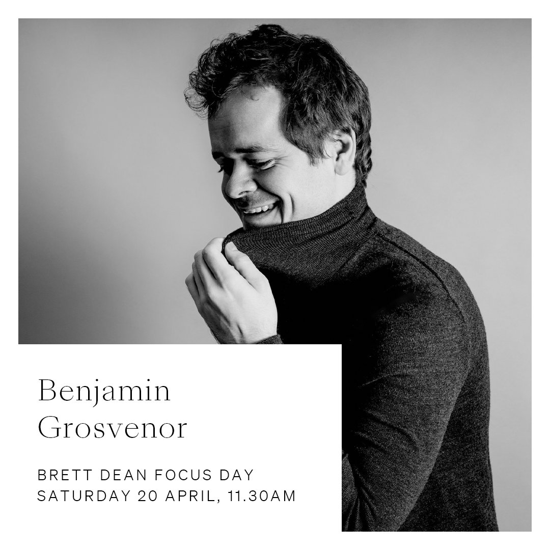 The first of three concerts as part of the @brettdeanmusic Focus Day sees Dean's 'Homage Etudes (2009-23)' performed in entirety as a collection for the first time by @grosvenorpiano. 🕰️ 11.30am 🎟️ wigmore-hall.org.uk/whats-on/20240…