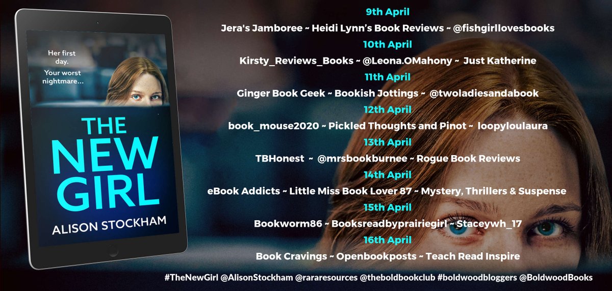 'A gripping tale of secrets, deception and obsession' says @BookishJottings about #TheNewGirl by @AlisonStockham bookishjottings.com/2024/04/11/the… @BoldwoodBooks