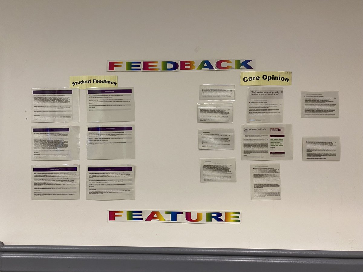 Feedback Feature Friday in B23! To highlight the incredibly hard working team in the <a href="/NHSForthValley/">NHS Forth Valley</a> hard working Orthopaedic Trauma Ward! Well done! <a href="/DrDavid_watson/">Dr David Watson</a> @karen_goudie <a href="/Dodd68Fra/">Frances Dodd</a> <a href="/tross1504/">Tracy.Ross</a> <a href="/fv_quality/">NHS Forth Valley Quality Team</a>