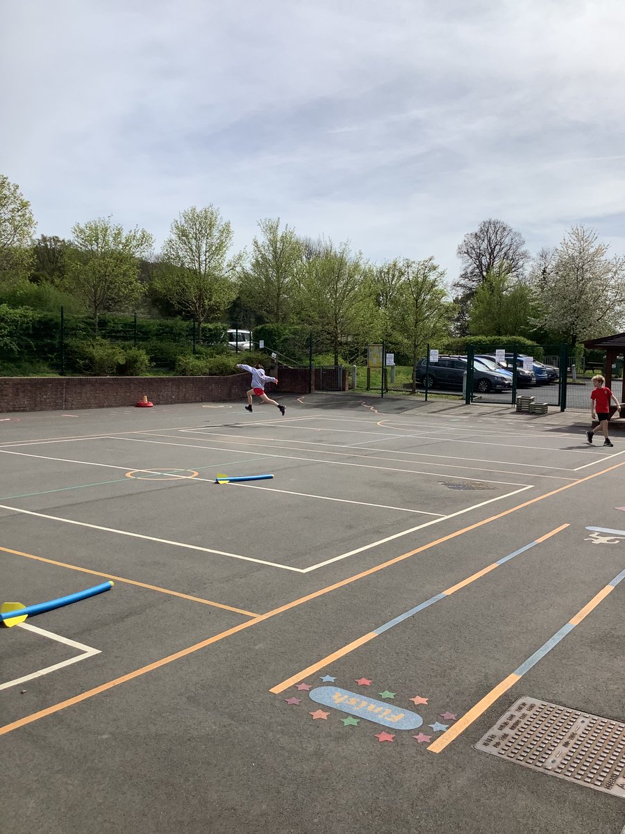 What a pleasure to enjoy our athletics PE unit outside for the first time due to this glorious sunshine! ☀️🏃🌸  - Miss  T